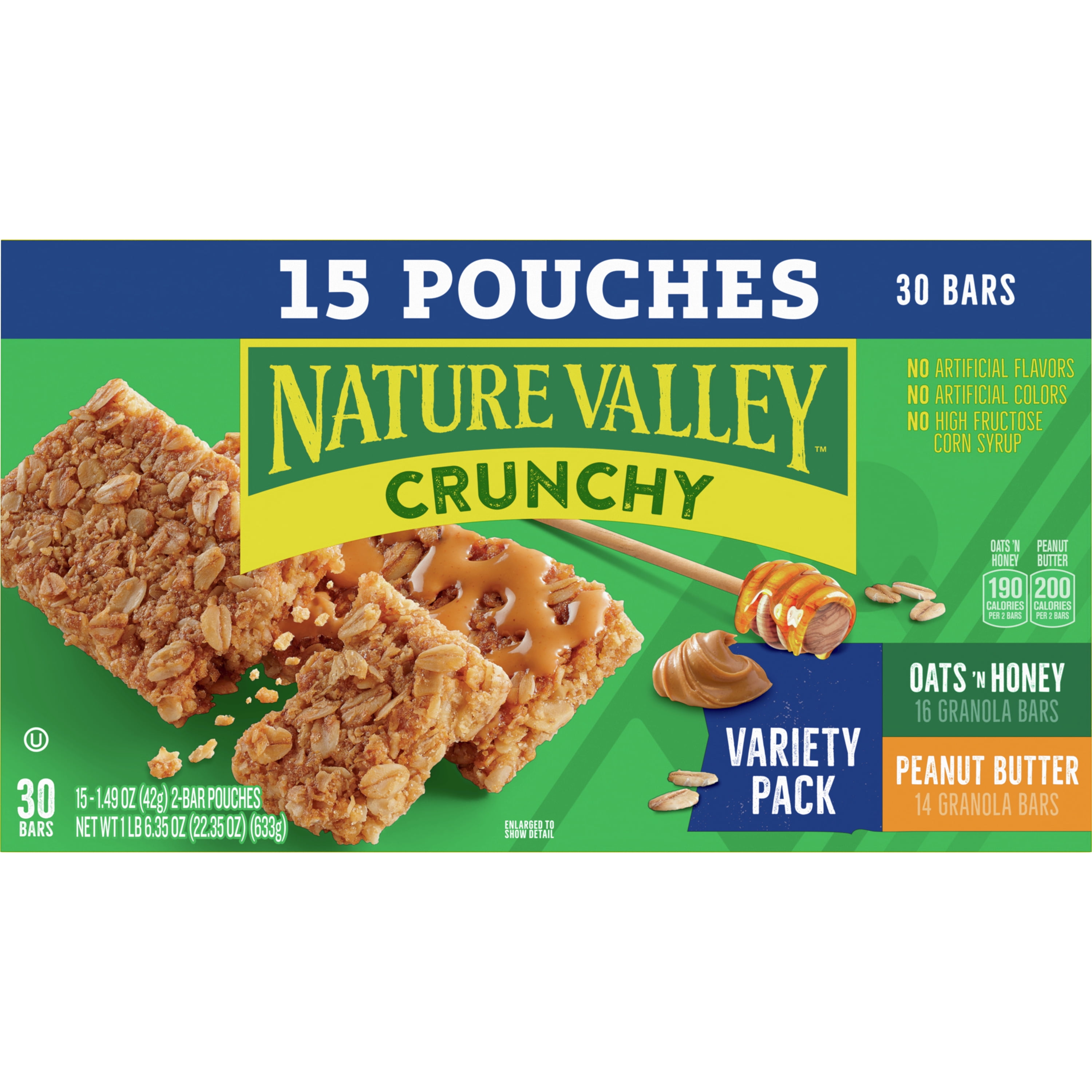 Nature Valley Crunchy Variety Pack - 30ct/44.7oz