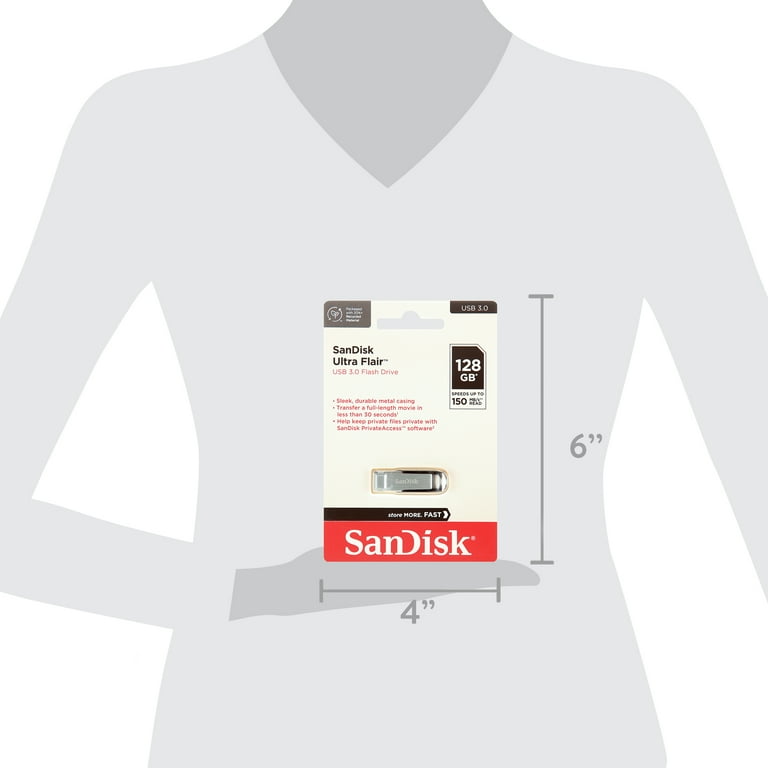 SanDisk 128GB Ultra Flair High-Speed USB 3.0 Flash Drive SanDisk 128GB Ultra Flair High-Speed USB 3.0 Flash Drive