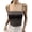 Brown, variant on Women's Tees And Tanks And Womens Top Short Tops Women Lace up Top Women Sequin Crop Top Womens Camisole Tank Tops Cowl Neck Silk Shirts For Women Dressy Tank Top Women's Satin Blouses