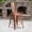 Copper, variant on Emma + Oliver 4 Pack 24" High Copper Metal Indoor-Outdoor Counter Height Stool with Back