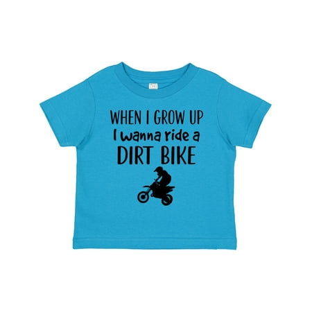 

Inktastic Motocross Dirt Biking Future Dirt Biker Gift Toddler Boy or Toddler Girl T-Shirt