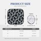 thumbnail image 3 of Fotbe Flower Juego de 2 Piezas de Parasoles para Parabrisas | Bloqueador Solar para Auto | Accesorios Plegables para Protección Solar Interior-Large, 3 of 6