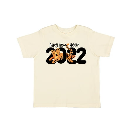 

Inktastic 2022 New Year Tiger Gift Toddler Boy or Toddler Girl T-Shirt
