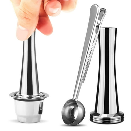 

Fogcroll Stainless Steel Coffee Bean Hammer Espresso Press Powder Tamper for Nespresso