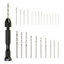HAKIDZEL Alloy Pin Vise Hand Drill for Crafters Hobbyists Diy Enthusiasts in Woodworking 1Pack