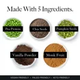 thumbnail image 7 of Truvani Vegan Pea Protein Powder | Vanilla | 20g Organic Plant Based Protein | 10 Servings | Keto | Gluten & Dairy Free | Low Carb | No Added Sugar, 7 of 7