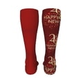 thumbnail image 6 of Naloa Happy New Year 2025 High Stockings Women Thigh High Stockings Over Knee Long Stockings-One Size, 6 of 8