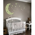 thumbnail image 4 of Moon and Stars Night Sky Vinyl Wall Art Decal Sticker Design for Nursery Room DIY Mural Decoration, 4 of 4