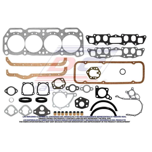 Empaque completo Para Nissan Datsun 210 1974 - 1982 (Dc Gaskets) Dc Gaskets Datsun 210