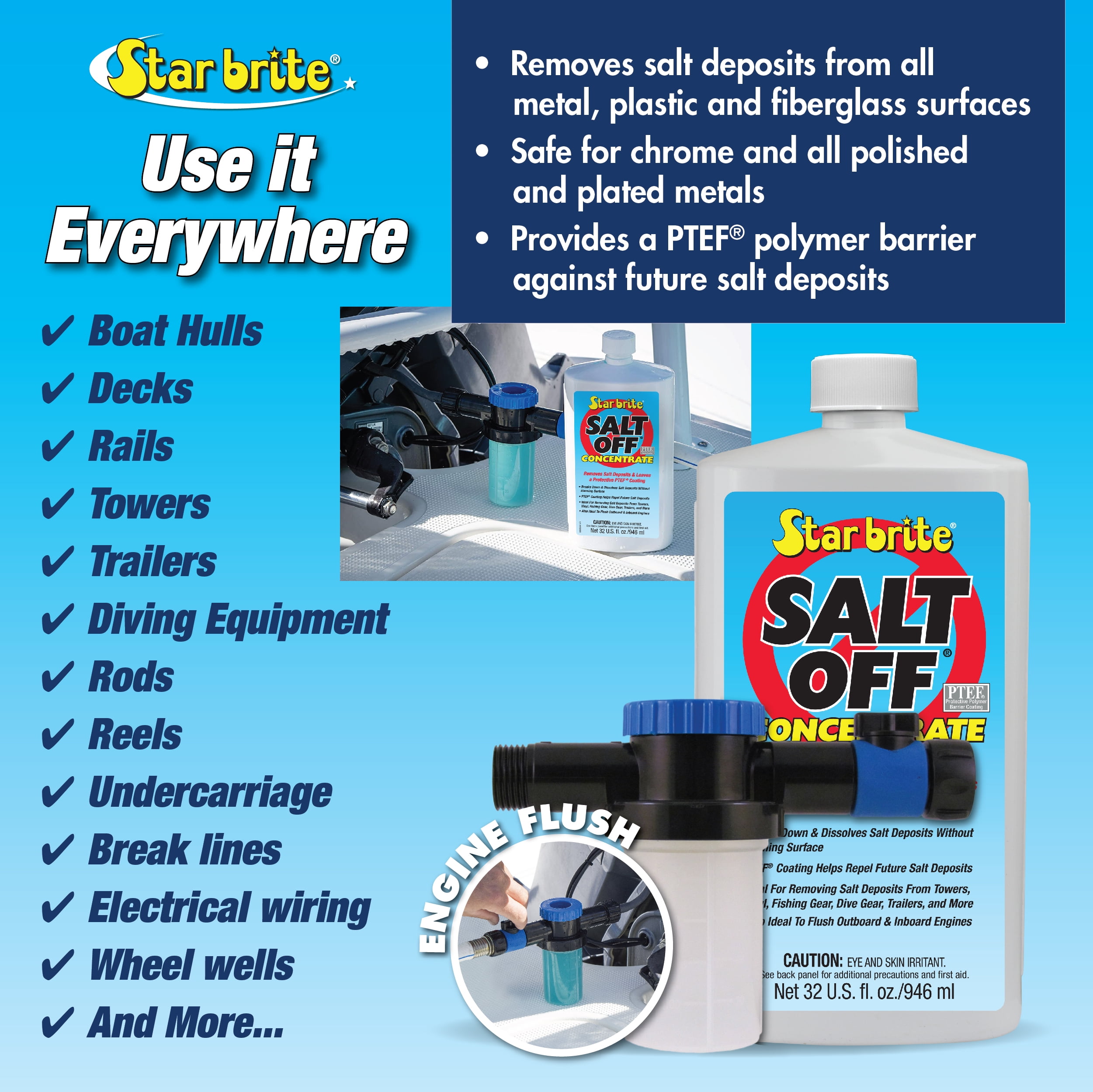 Salt Away, Instant Salt Remover & Neutralizer