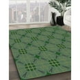 thumbnail image 3 of Ahgly Company Machine Washable Indoor Rectangle Transitional Green Area Rugs, 3' x 5', 3 of 7