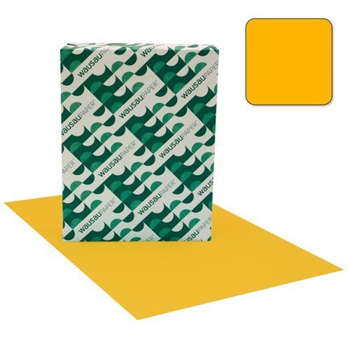 Neenah Paper Exact Vellum Bristol Cover Stock, 67 Lbs., 11 X 17, Gold, 250 Sheets