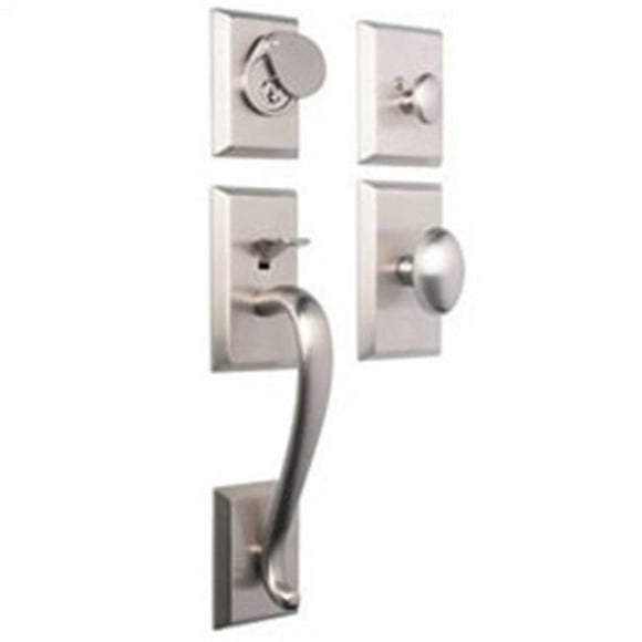 Rockwell EAGH301HH10B Savoy Handle Set with Helmsley Knob, Oil Rubbed Bronze