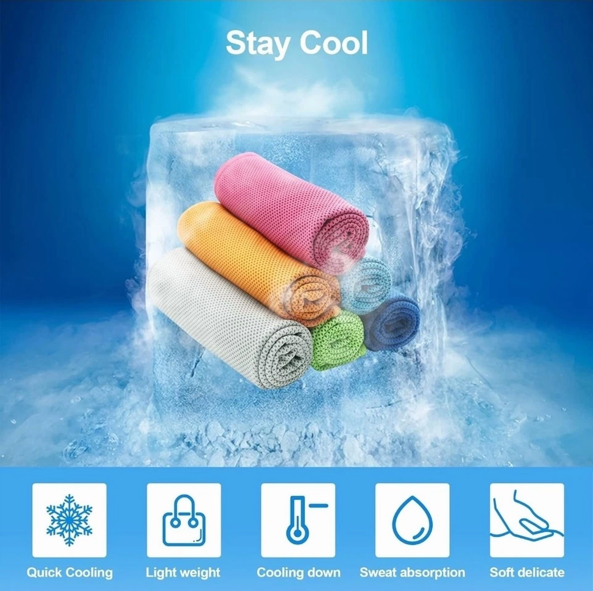 BUTTERFLY- Cooling Towel For Gym Yoga Workouts Sports Running Jogging Fitness Outdoors 6Pks