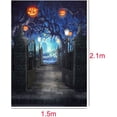 thumbnail image 2 of Fondos fotográficos Showyou de 1,5 x 2,1 m con temática navideña y de Halloween para fotografía, fiestas y decoración., 2 of 4