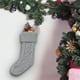 thumbnail image 5 of Decoración de calcetín de Navidad de punto grande | Hilo de poliéster suave | Adorno colgante de gran tamaño para árbol, repisa, barandilla | Bolsa de regalo de caramelos multiusos | Decoración, 5 of 5