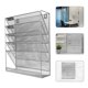 thumbnail image 4 of Holder de archivos de colgantes de muro de pared de la pared Holder de archivos de diseño de archivos de la oficina contenedor de archivos múltiples, 4 of 7