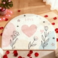 thumbnail image 3 of Valentines Day Nonslip Kitchen Mat Absorbent Polyester Floor Rug for Entryway, Dining, and Bathroom Dirt-Proof, Multi-Purpose, Easy to Clean, Durable Design, 3 of 6