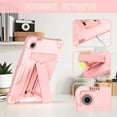 thumbnail image 3 of for Samsung Galaxy Tab A9+ 11.0" 2023 SM-X210 / SM-X215 / SM-X216 Tablet Case, Silicone Hard Back Kids Friendly Cover Built in Stand Shockproof Heavy Duty Protection for Tab A9+ 11.0" - Rosegold, 3 of 5