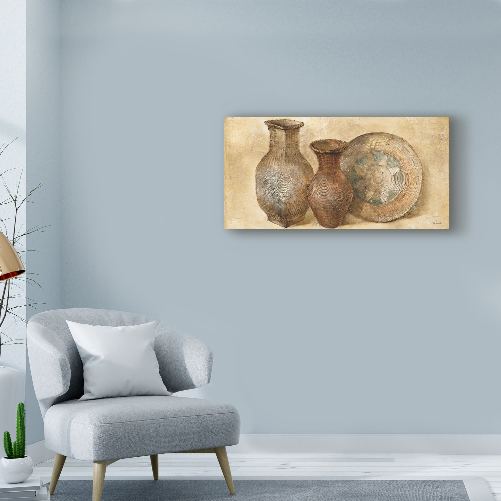Albena Hristova 'Woven Vessels Ii Crop' Canvas Art