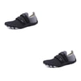 thumbnail image 1 of Jumpingount Zapatos de agua transpirables para caminar en la playa, zapatillas de deporte portátiles para ponerse en cuclillas, zapatillas Negro talla 39 2piezas, 1 of 6