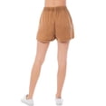 thumbnail image 4 of MixMatchy Women's Solid Elastic Waist band with Drawstring Tencel Shorts, 4 of 7