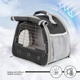 thumbnail image 2 of Portable Carrier Bag to Transport Small Animals like Guinea Pig, Hamster, Hedgehog, Bunny for Traveling and Vet Visit, 2 of 7