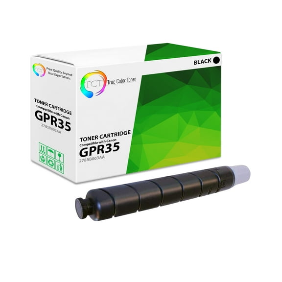 TCT GPR35 Toner Cartridge - Premium Compatible Replacement for GPR-35 2785B003AA Black