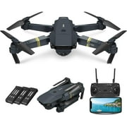 Drone Professional HD 4K/4069P 90° Adjustable Camera Folding Wifi 360 Degree Roll FPV Selfie RC Drone with Real Time Video with 3 Batteries
