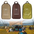 thumbnail image 3 of Large Capacity Camping Cooking Utensils Outdoor Storage Bag Kitchen Cookware Bag Beige, 3 of 8