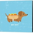 thumbnail image 1 of Great Art Now Good Dogs Dachshound by Moira Hershey Canvas Wall Art, 1 of 2