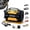 Black, variant on AstroAI Tire Inflator for Car & Home 12V DC/110V AC, 5 in 1 Portable Air Compressor 150 PSI Air Tire Pump with Dual Metal Motors, Auto Shut-off LED Light, for Car Tires/Bicycle/Ball/Air Mattress