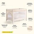 thumbnail image 5 of HARPPA Baby Playard with Bassinet,Pack and Play for Newborn,Portable Infant Playard,Beige, 5 of 7