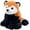 Red Panda, variant on EcoBuddiez Red Panda Plush by Deluxebase. 15cm Soft Toy Made from Recycled Plastic Bottles
