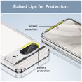 thumbnail image 5 of Feishell Clear Case for Google Pixel 7 6.3 inch,Shockproof Hybrid Soft TPU Bumper Anti-Scratch Hard Acrylic Back Transparent Slim Phone Case Cover for Google Pixel 7,Clear, 5 of 8