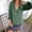 Green, variant on Women's Loose Plus Size Solid Button With Lapel In Linen Blend Work Clothes for Women Clothes Leopard for Women Olive Cardigan for Women