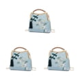 thumbnail image 1 of Sonducket Bolso de hombro hecho a mano de estilo chino, bolsos de mensajero, bolsos con cierre de flores de moda Vintage, portador bordado azul Type1 NO1, 1 of 6
