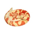 thumbnail image 2 of Serpiente gigante de peluche realista, gran animal de peluche abrazable, apto para niños, suave 19 millones de oro, 2 of 9