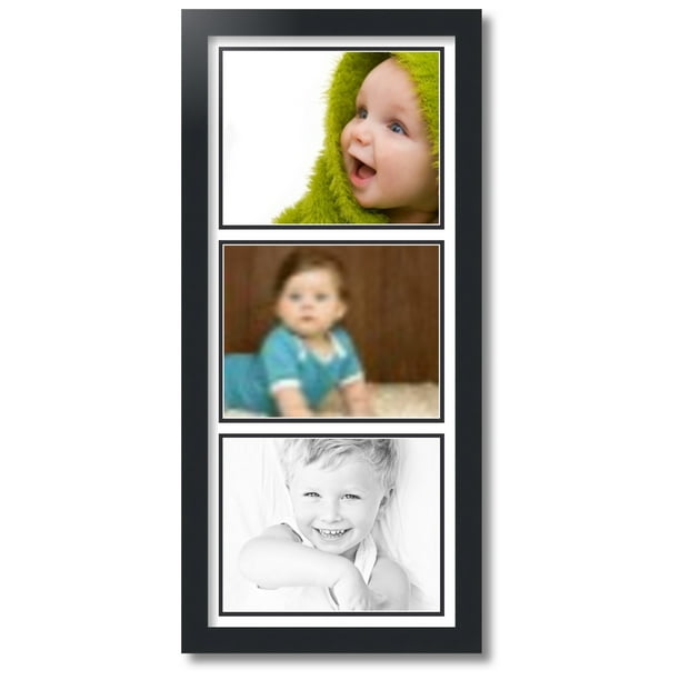 ArtToFrames Collage Photo Picture Frame with 3 8x10" Openings, Framed
