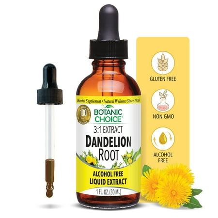 Botanic Choice Dandelion Root Liquid Extract , 1 oz
