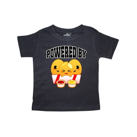 

Inktastic Powered by Chicken Nuggets Gift Toddler Boy or Toddler Girl T-Shirt