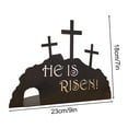 thumbnail image 3 of HongHeng Clearance Under $2.00 Empty Tomb He Is Risen Religious Easter Scene Decor Easter Resurrection Scene, 3 of 8