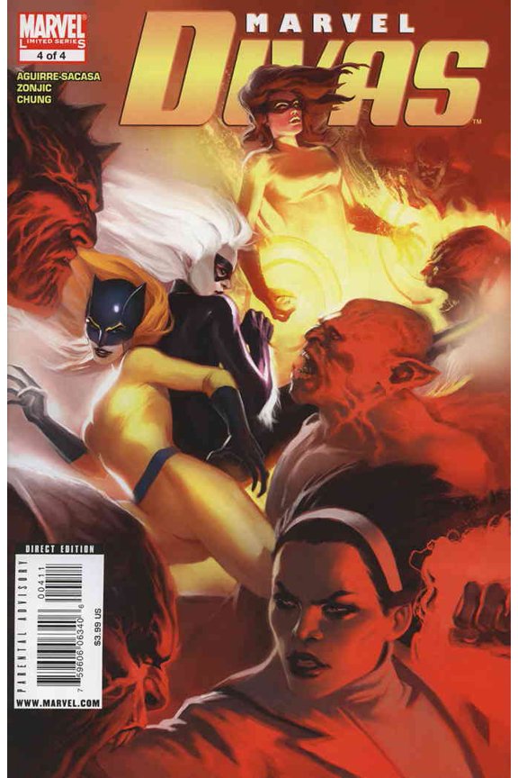 Divas #4 VF ; Marvel Comic Book