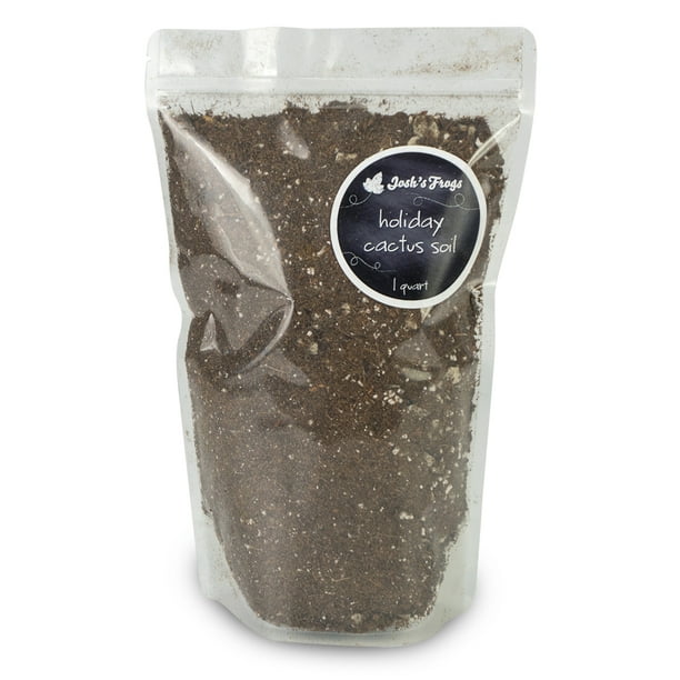 Josh's Frogs Holiday/Christmas Cactus Soil (1 Quart)