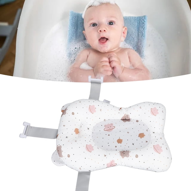 Almohadilla de Baño de Bebé, Almohada de Almohada de Bañera Infantil Patrón de Aire Encantador para Baño