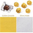 thumbnail image 3 of 200 Unidades Papel Aluminio Dorado 5.90X5.90 Pulgadas Envoltorios Para Dulces Chocolates Regalo Fiesta Cumpleaños Boda Baby Shower, 3 of 4
