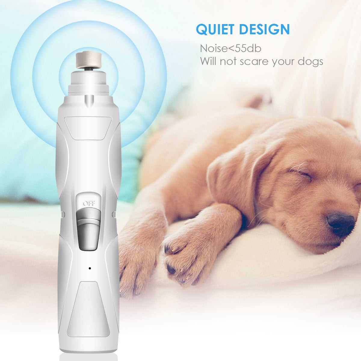 quiet nail trimmer for dogs