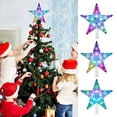 thumbnail image 3 of Decoración para árbol de Navidad YAGE TALE Star 10 LED multicolor, 3 of 9