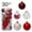 A, variant on 30pcs 2.36 Inch Modern Christmas Balls Ornaments, Mini Xmas Tree Hanging Decorations Set for Christmas Brithday and Holiday Party Home Decor