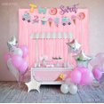 thumbnail image 2 of Decoración de fondo de fiesta GREATRIL rosa pastel, 2 paquetes, 2 of 8